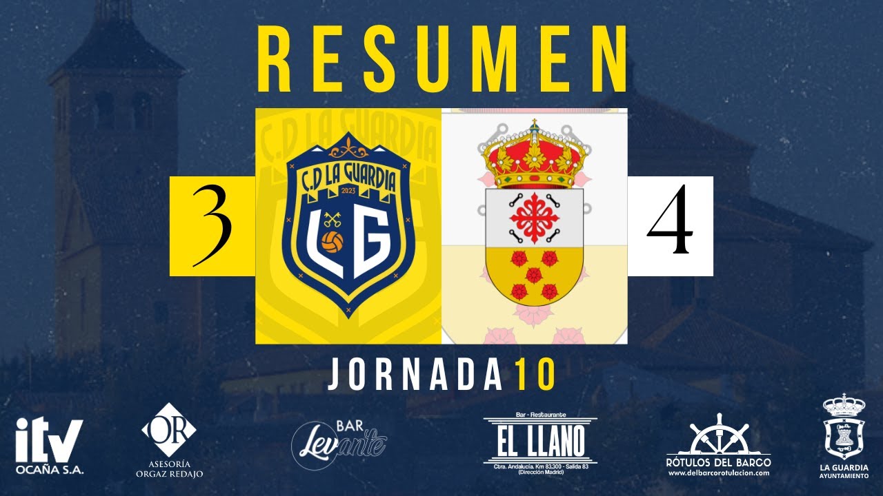 RESUMEN JORNADA 10 | CD LA GUARDIA - HUERTA DE VALDECARABANOS FS