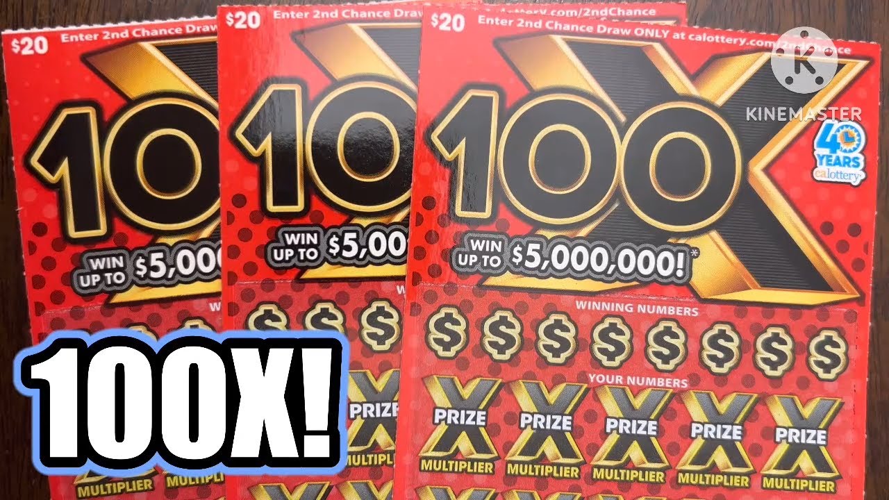 100X! CA Scratchers