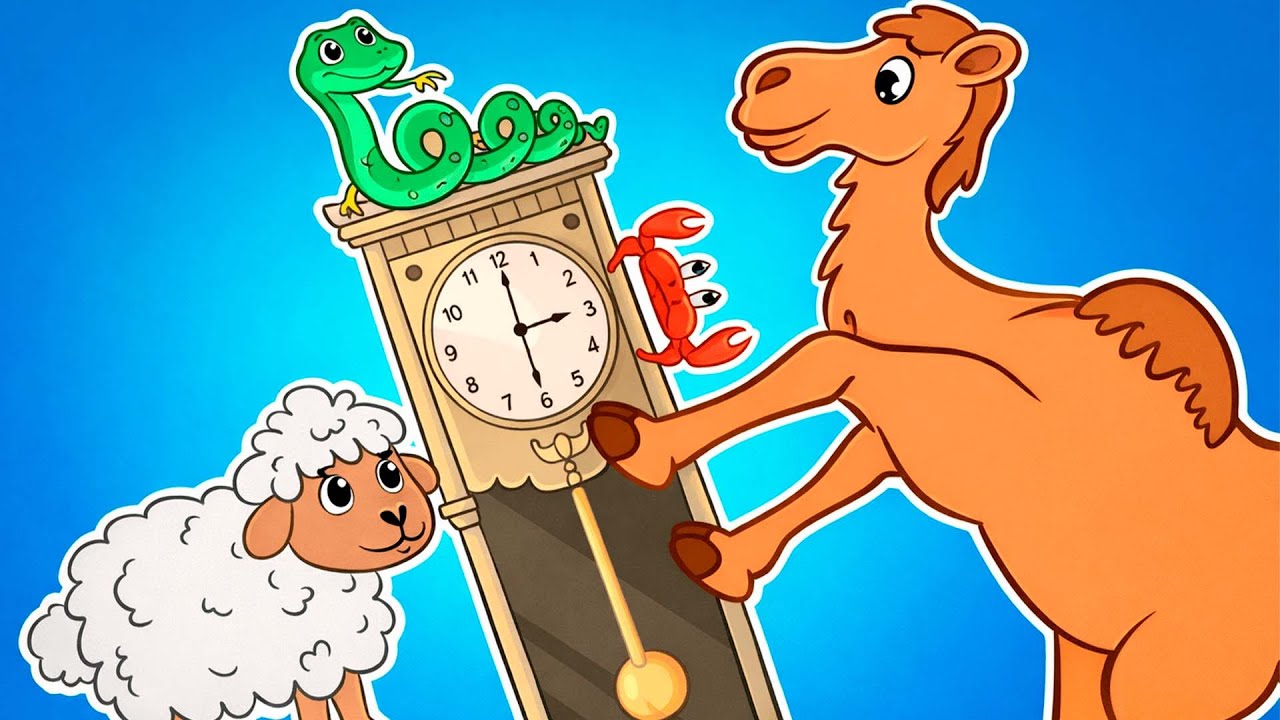 Hickory Dickory Dock Crab, Sheep Version +Other Nursery Rhymes