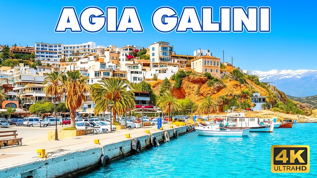 🇬🇷 AGIA GALINI, Crete | Why This Seaside Town Will Surprise You! 😍🌴