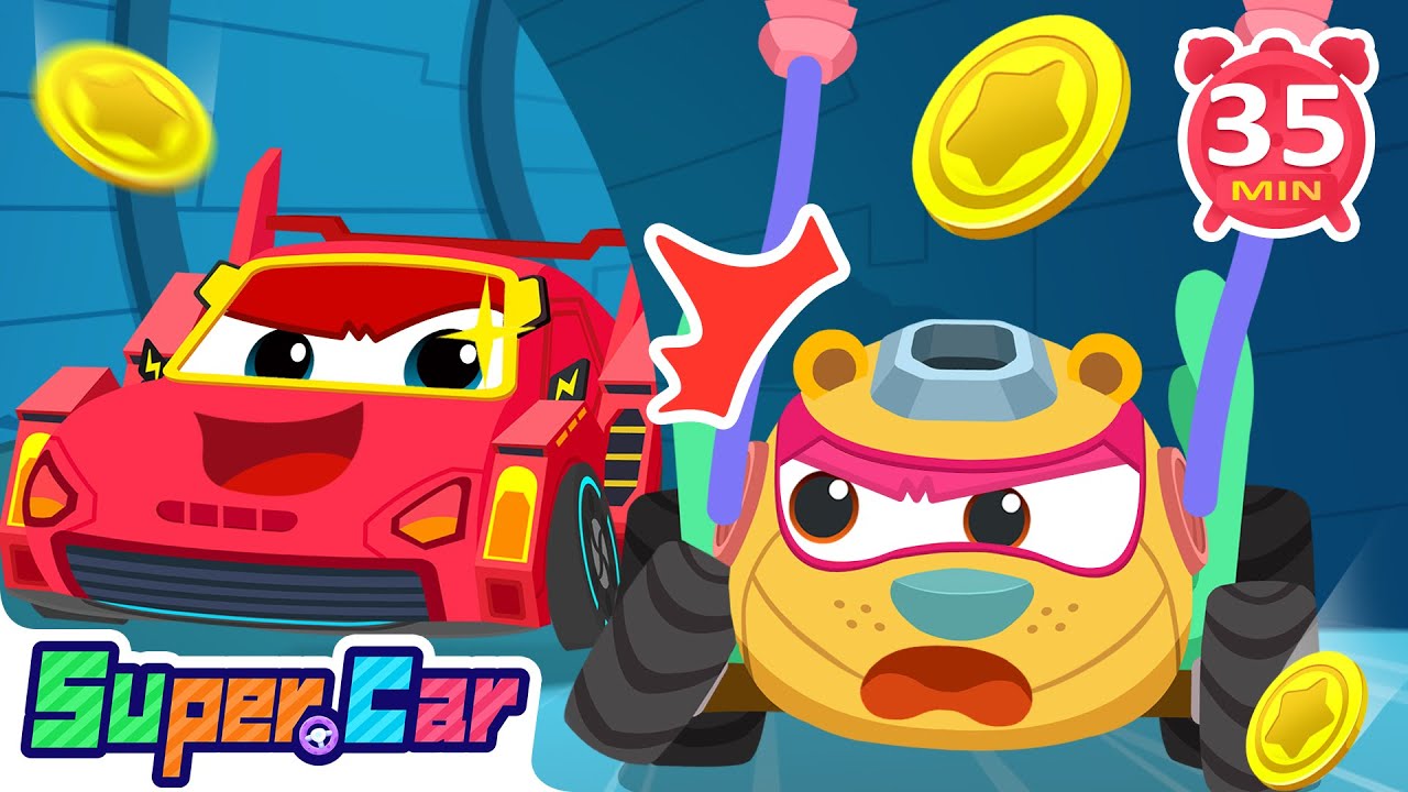 迷你車大追捕 🚓🚗 | 誰是最勇敢的小車？ | 冒險故事 | 趣味追逐遊戲｜LEFUN Kids TV
