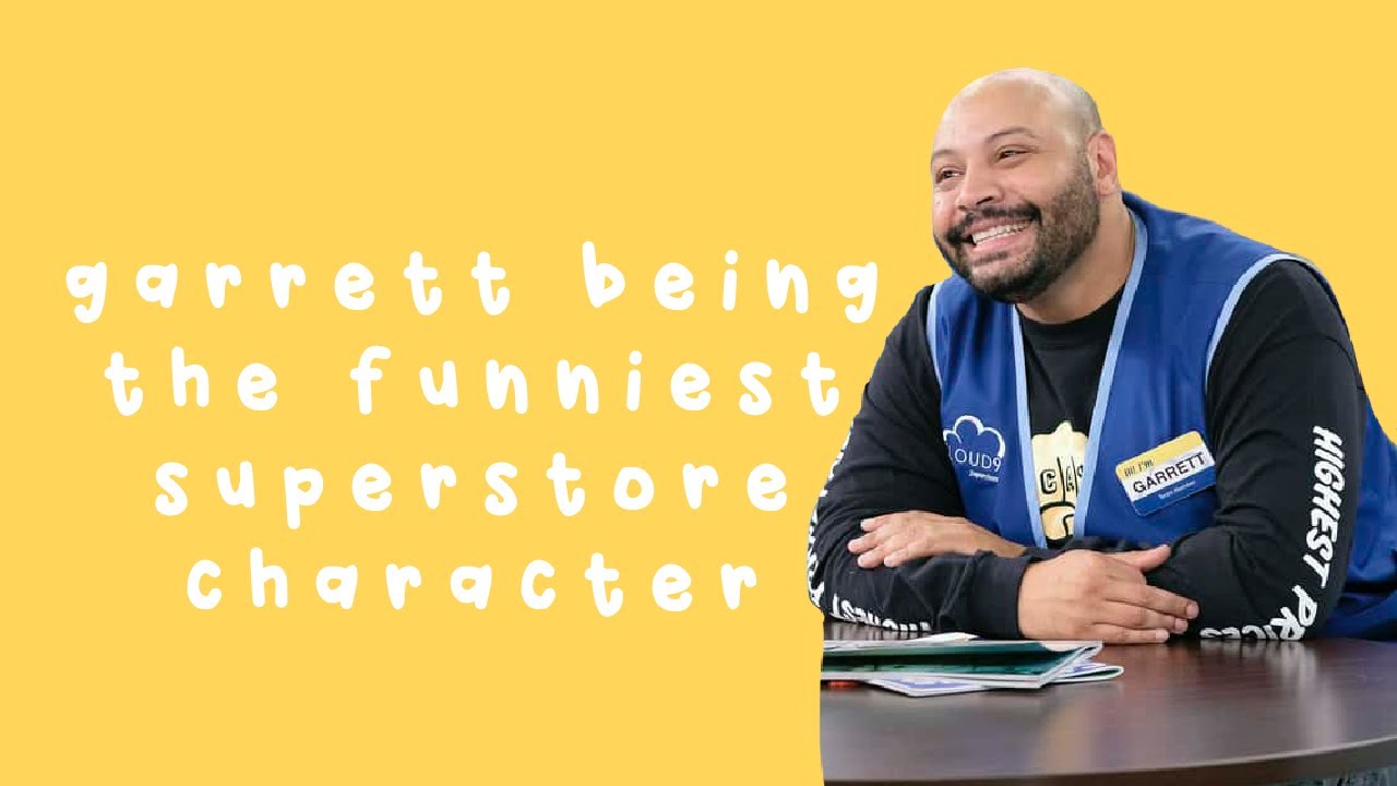 garrett being the funniest character on superstore for 3 minutes 40 seconds straight