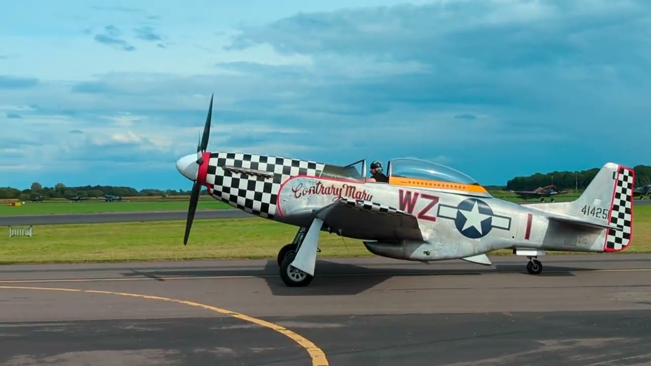 WW2 Warbirds,RAF Church Fenton,Flying Legends airshow,North Yorkshire,16.07.23.