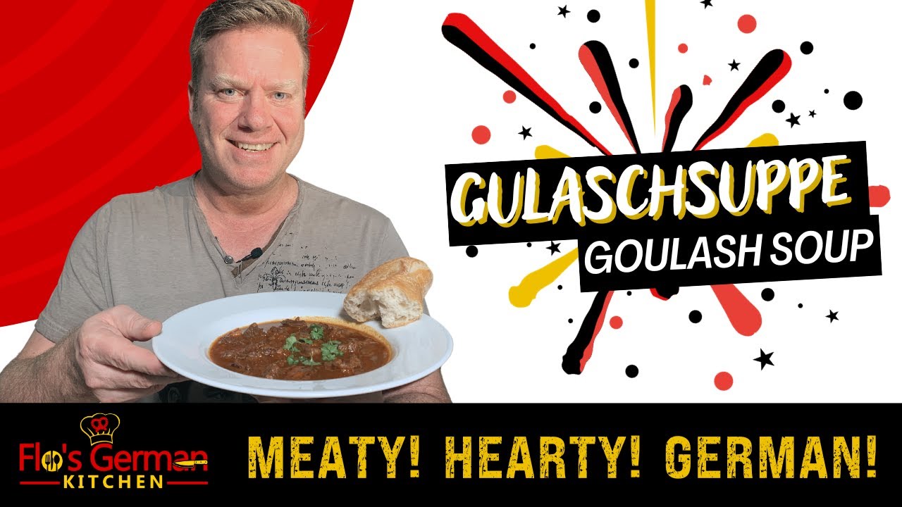 🔥 German Goulash Soup: The Ultimate Comfort Food! 🥘🇩🇪 | Cozy and Comforting