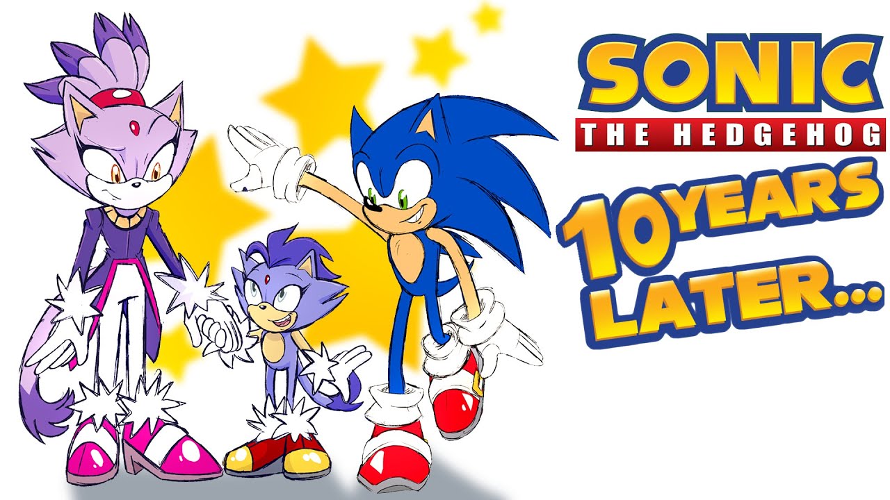 Sonaze ​​10 лет спустя — сборник комиксов Sonic x Blaze