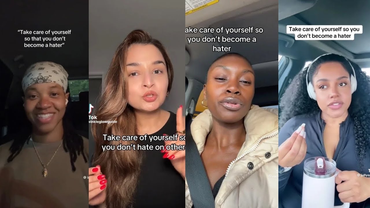 Take Care Of Yourself So You Don’t Become A Hater.