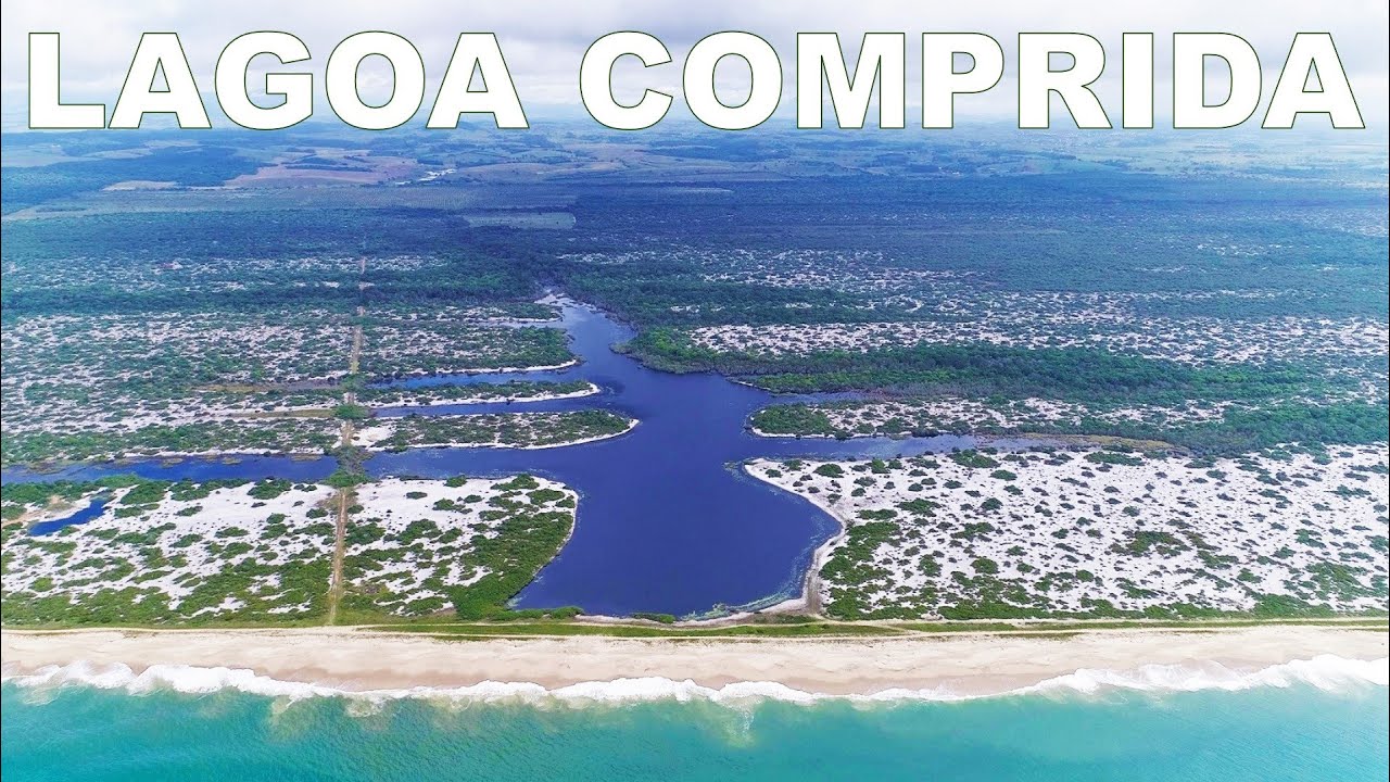 [LAGOA COMPRIDA - RESTINGA DE JURUBATIBA RJ - VOO DE DRONE 4K]