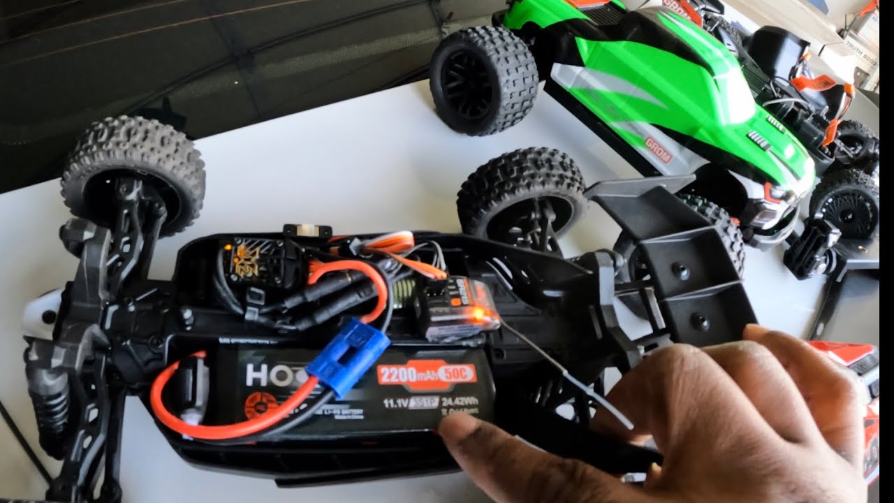 ARRMA TYPHON GROM GETS CASTLES MICRO MAMBA X2 COMBO 2s, 3s or 4s ?🤷🏾‍♂️