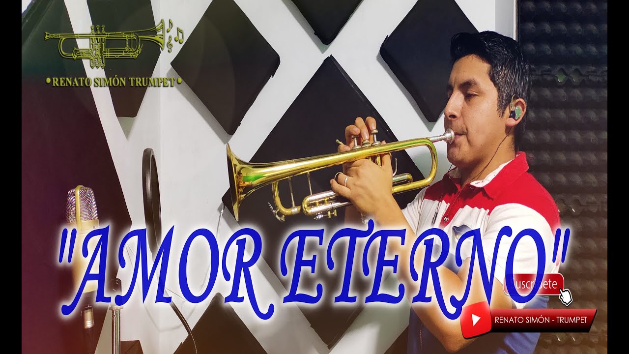 AMOR ETERNO - JUAN GABRIEL / PARTITURA (Cover Trumpet) Renato Simón 🔺