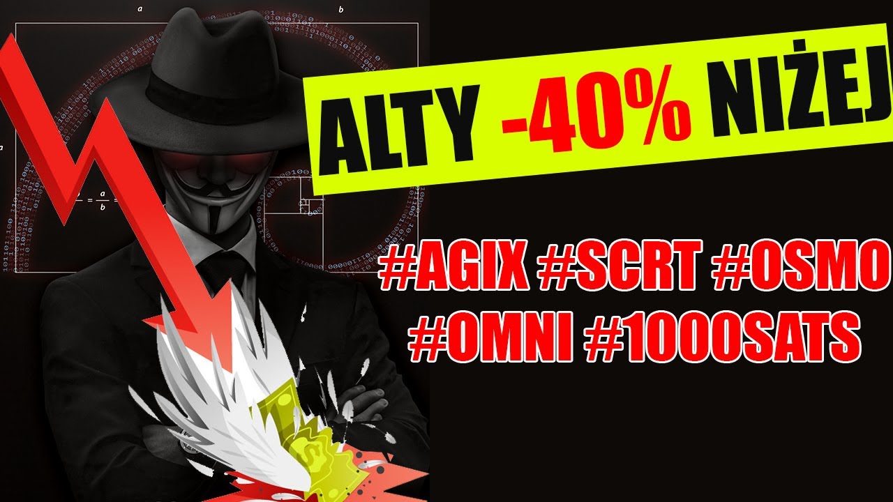 ALTY -40% NIŻEJ 💥💥#AGIX #OSMO #SCRT #OMNI #1000SATS - analiza #kryptowalut