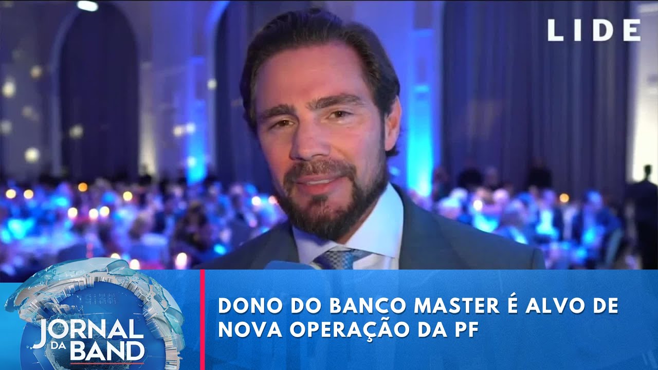 Vorcaro &eacute; alvo de nova opera&ccedil;&atilde;o da Pol&iacute;cia Federal | Jornal da Band