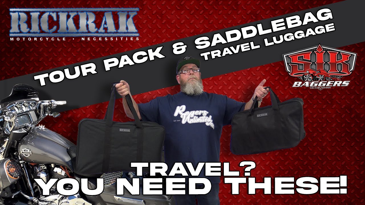 RickRak Tour Pack Saddlebag Luggage  - The Ultimate Solution for Hassle-Free Travel