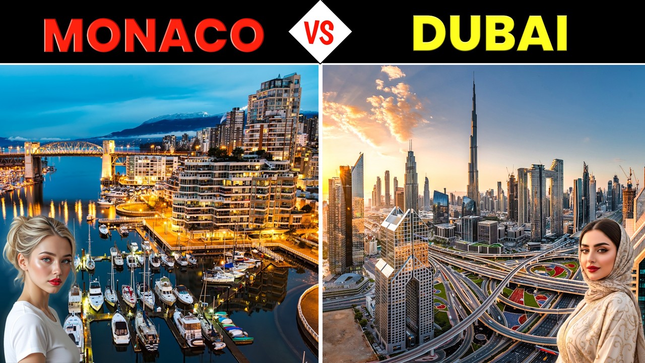 मोनाको vs दुबई: दुनिया के सबसे अमीर शहर! Monaco vs Dubai: Which City Is Truly for the Ultra-Rich?