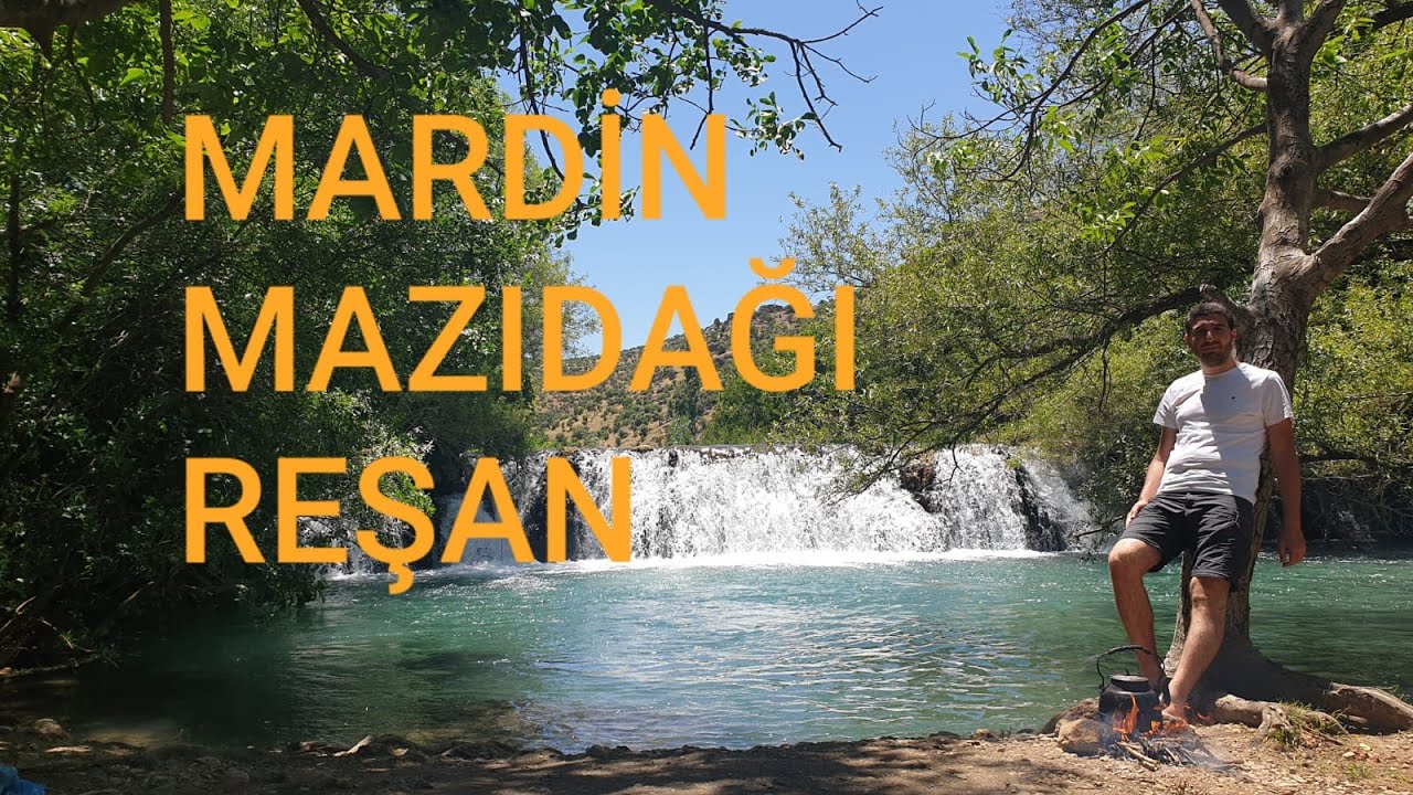 MARDİN'DE BİR DOĞA HARİKASI. ÇEME REŞAN (KARASU) MAZIDAĞI MARDİN