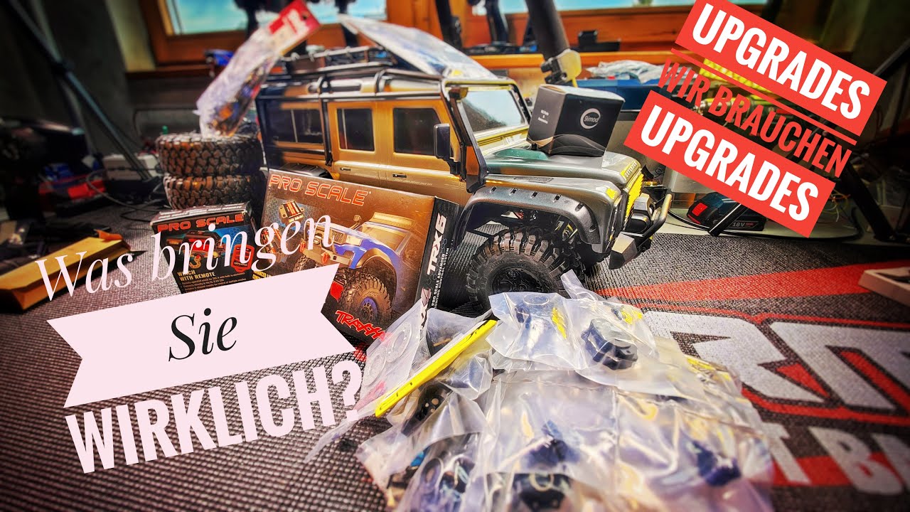 Traxxas TRX4 Upgrades. Was bringen sie wirklich...