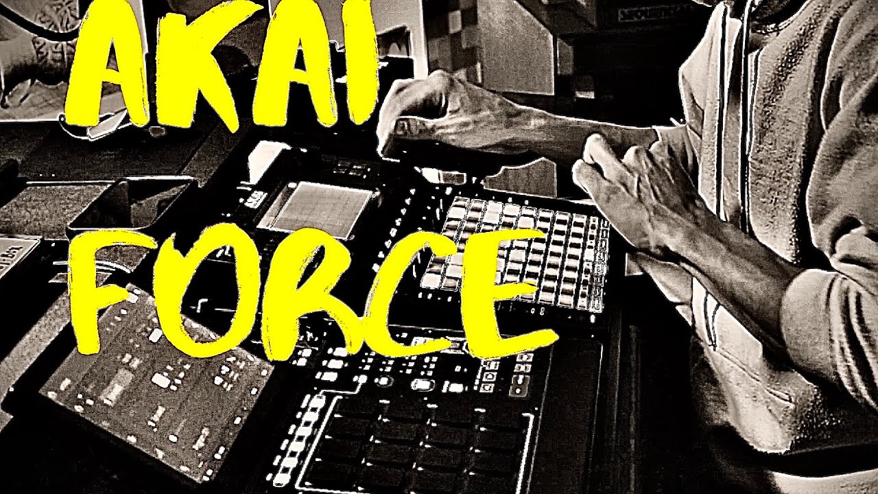 Akai Force Live Hip hop | HOLD | Mpc X workflow with External Gear