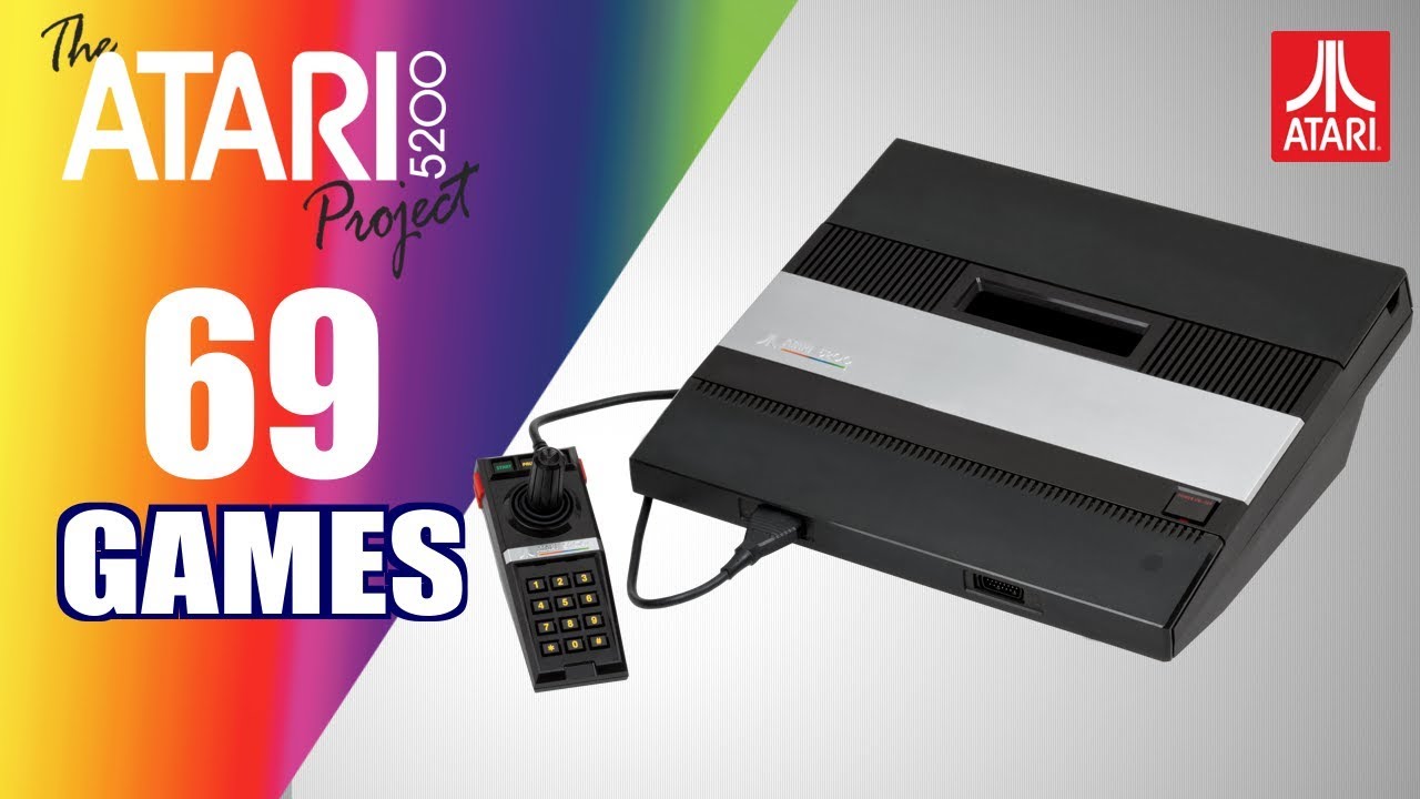 The Atari 5200 Project - All 69 Atari 5200 games - Every game (US/EU/JP)