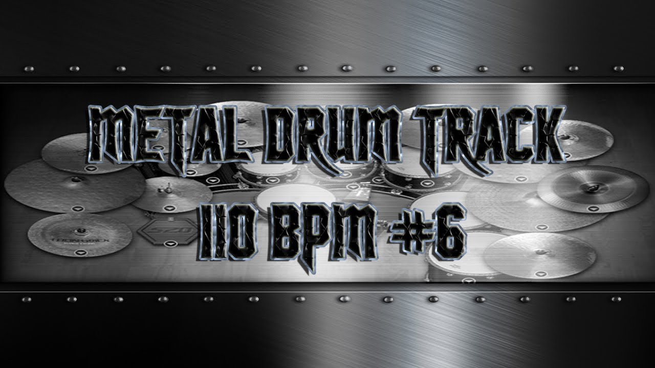 Easy Metal Drum Track 110 BPM | Preset 3.0 (HQ,HD)