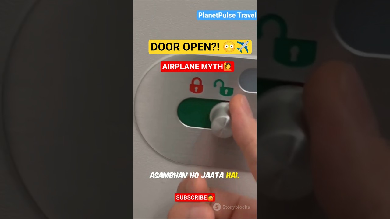 Can a Plane Door Open Mid-Air? 😳✈️