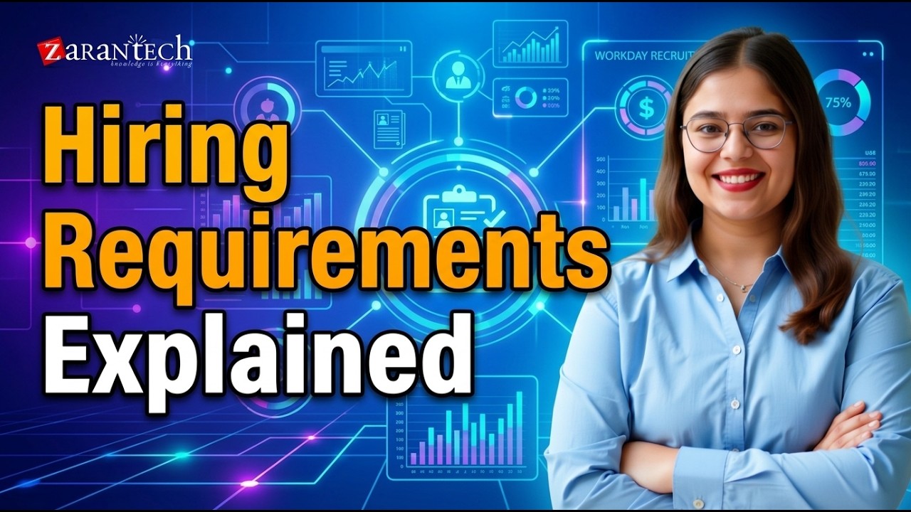 Recruiting Staffing Requirements | Workday Recruiting Training | ZaranTech
