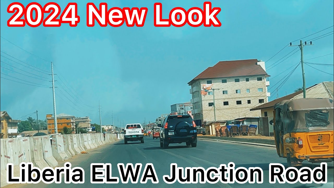 Liberia 2024 new look from Elwa junction road construction project