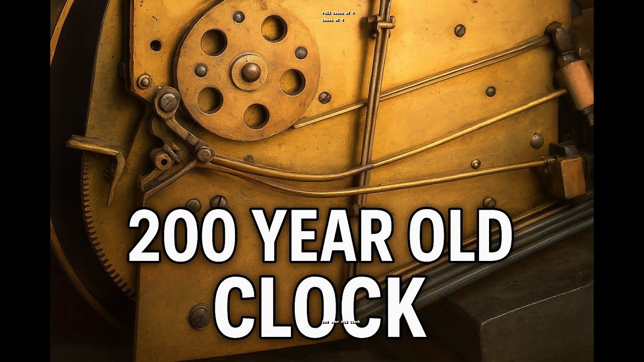 200 year old clock bell power less technology 1830s clocks collections  Antiques clocks Shop #clock