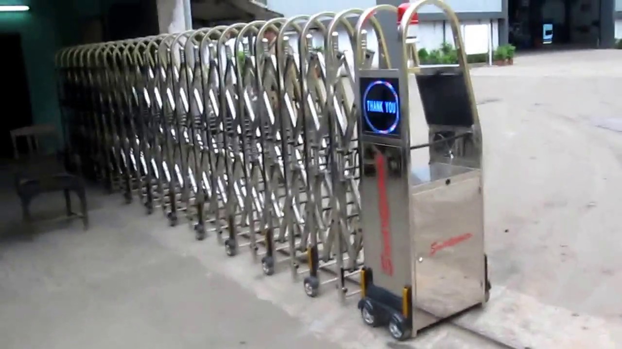 Motorized Retractable Gate - Texmaco