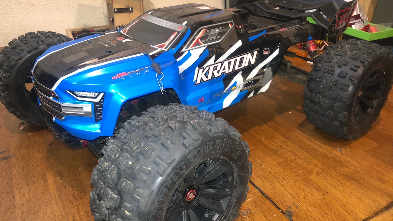 Замена сервопривода рулевого управления и крепления Arrma Kraton 6s V4