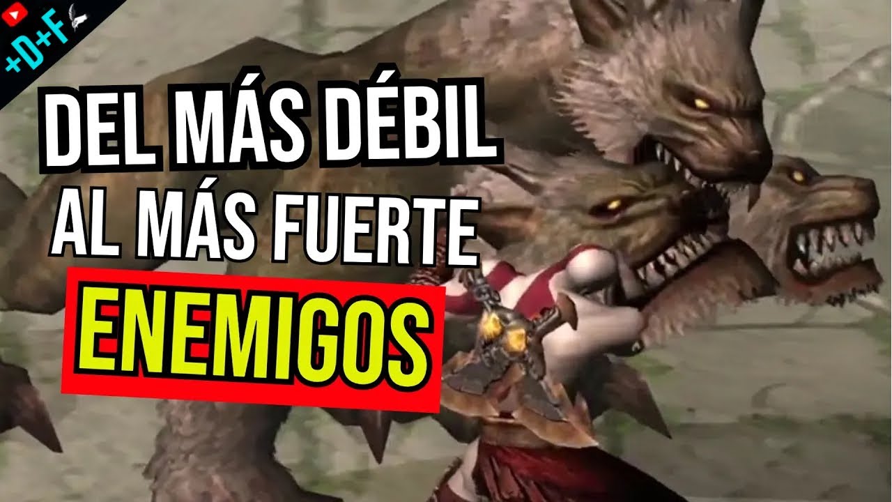 Todos los Monstruos y Enemigos de God Of War 2 Ordenados del más Débil al más Fuerte