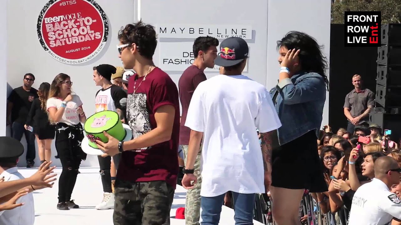 The Janoskians perform at Teen Vogue Back To School Saturday (Full Set)