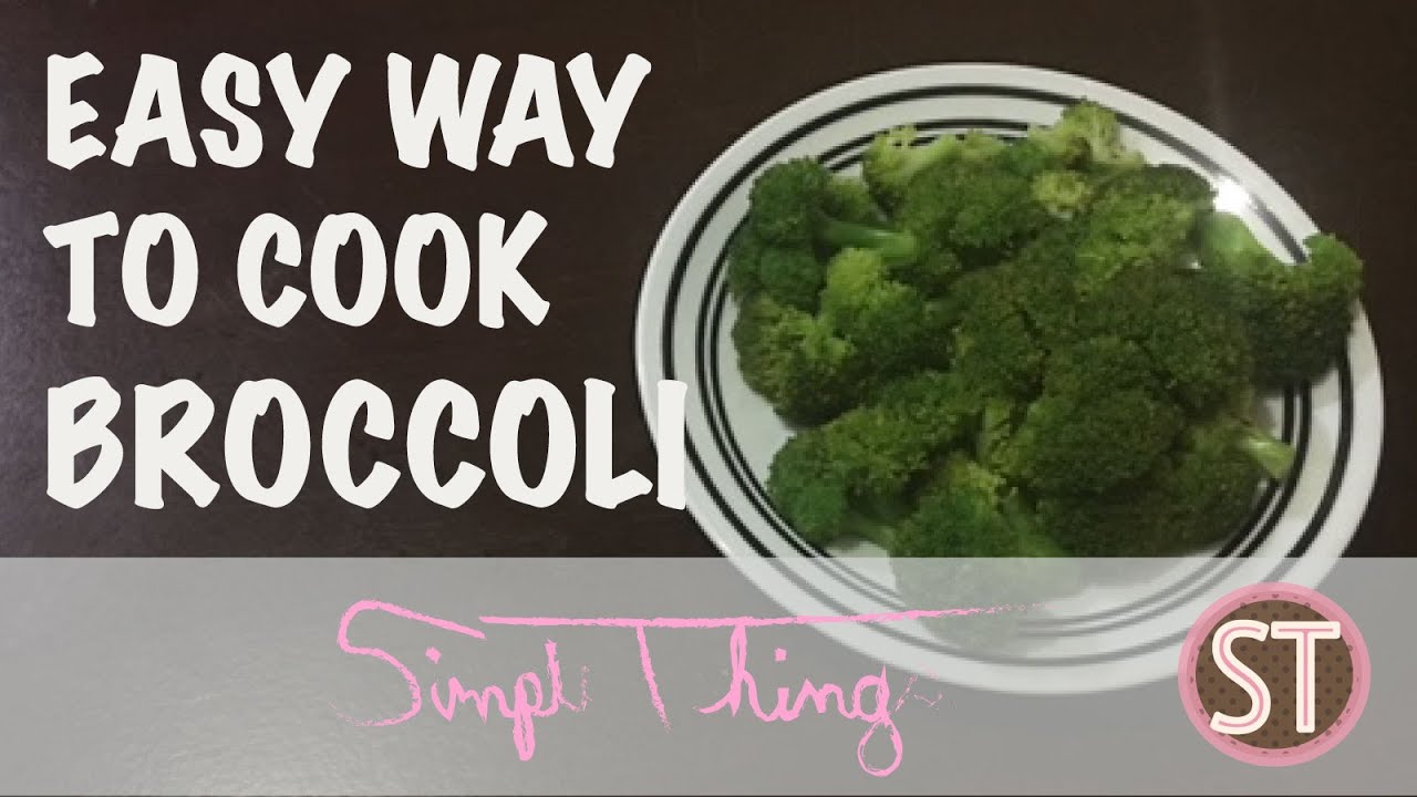 HOW TO PREP AND COOK BROCCOLI