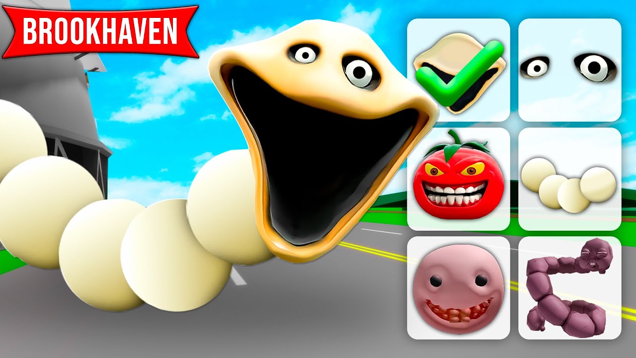 Как Стать Hungry Worm В Brookhaven!