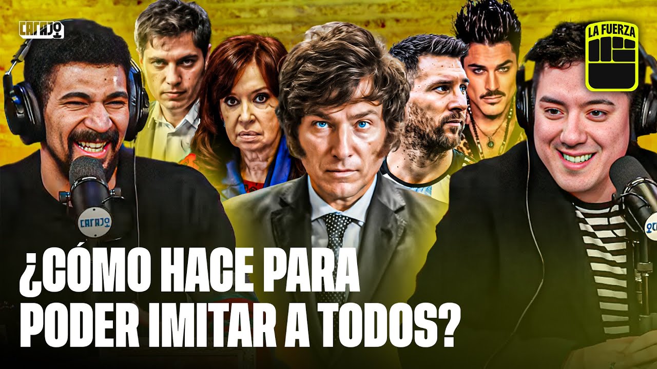 IVAN RAMIREZ, EL MEJOR IMITADOR DEL MUNDO, EN LA FUERZA