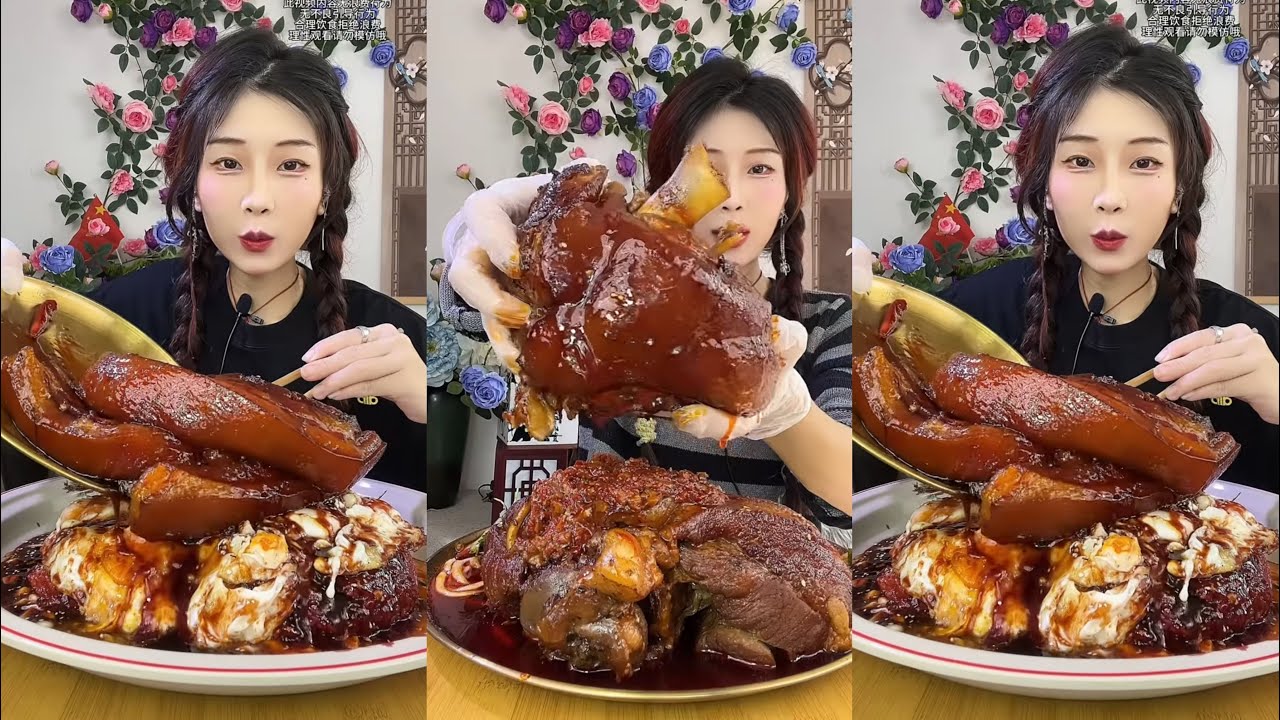 【ASMR】【MUKBANG】東坡肉 BRAISED PORK BELLY | EATING SHOW |CHINESE MUKBANG |食べ |吃播 LOVE ASMR&bull;JENNIE #咀嚼音