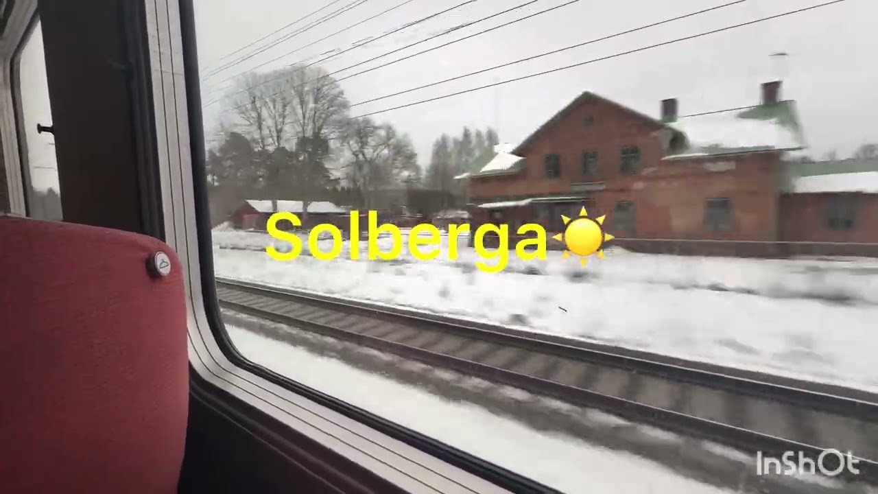Promenad & Bus Ride & Train Ride Till Tranås & Promenad.M.M.2026.02.25.