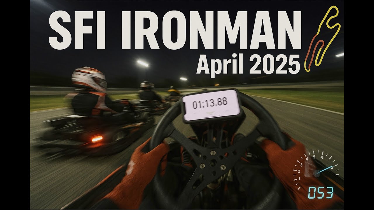 minijohn Karting @ (SFI) Speedforce International • Ironman • Stint #2 • April 2025