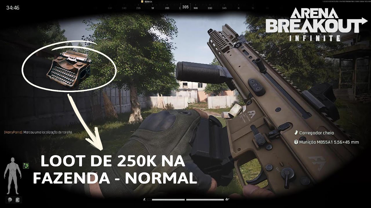 LOOT ALTO NA FAZENDA | Arena BreakOut: Infinity [Gameplay 4k 60FPS]