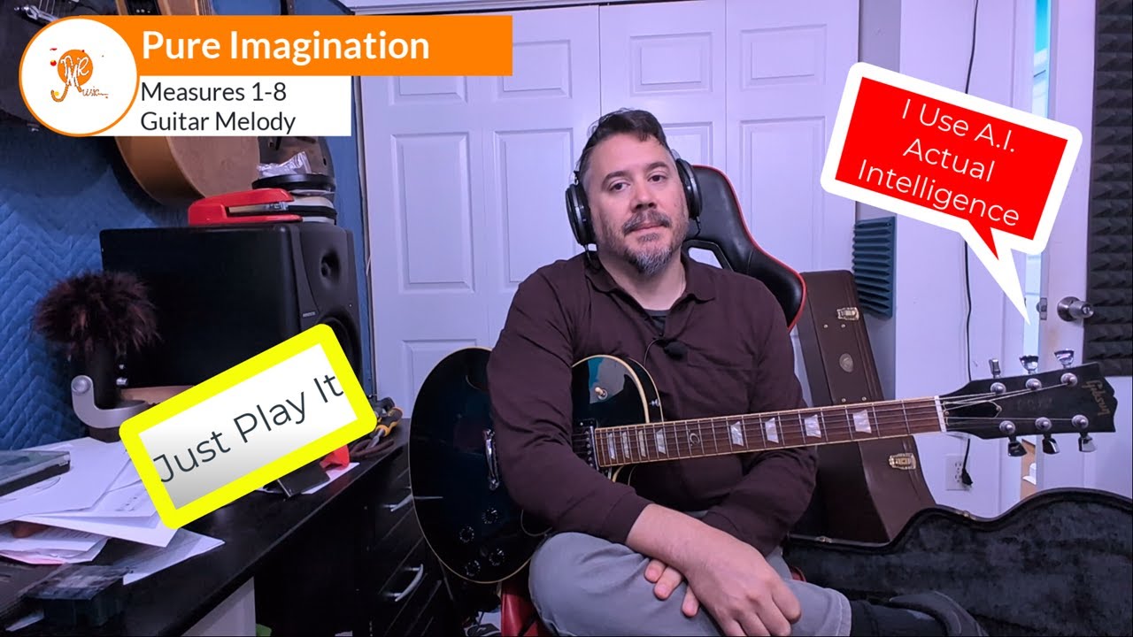 Pure Imagination Measures 1-8 Guitar Melody