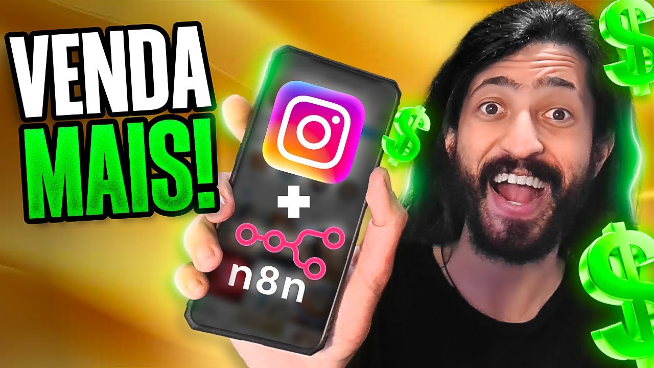 Manychat NUNCA MAIS! Automação de Instagram INSANA com N8N (Tutorial)