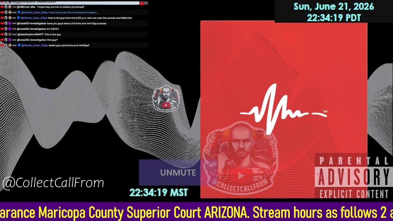 Initial appearance Maricopa County Superior Court ARIZONA 06/21/2026 PM Stream
