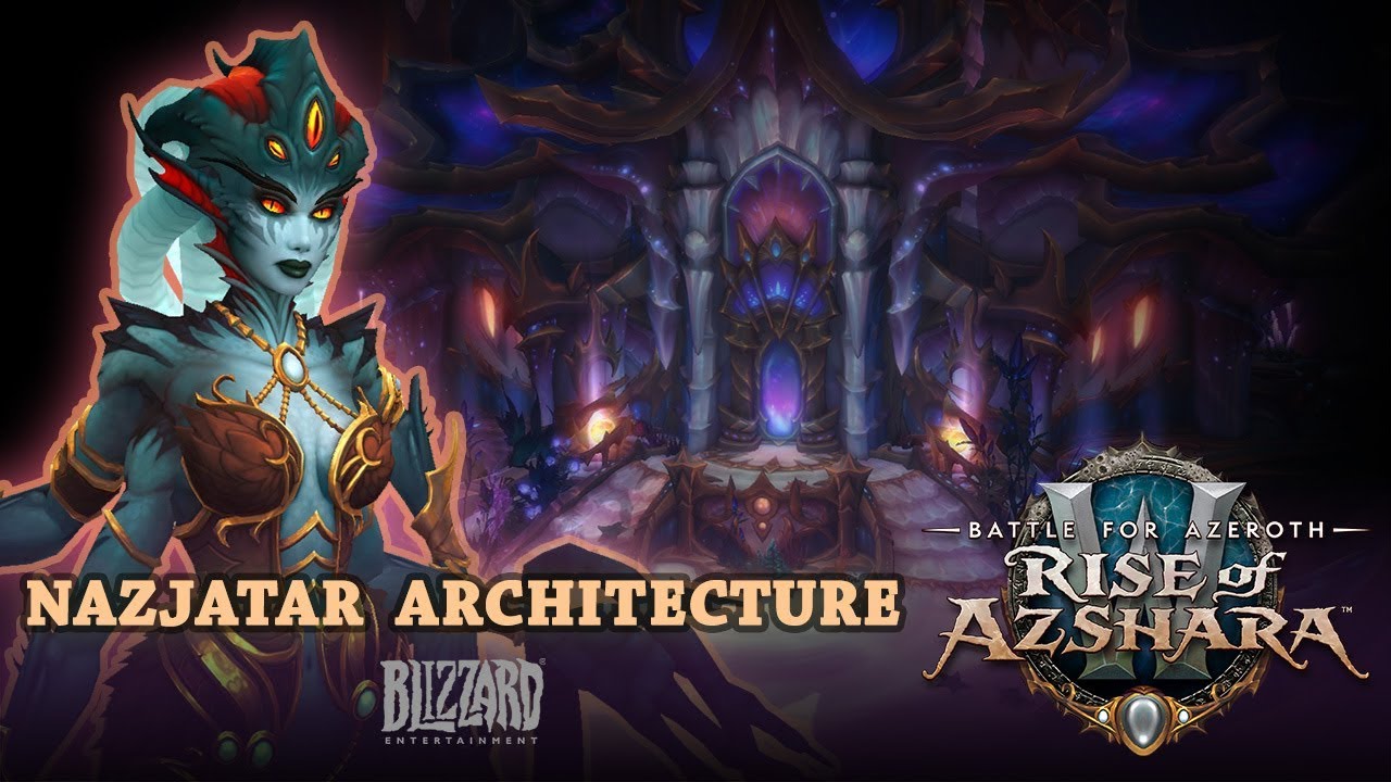 Nazjatar Architecture - Rise of Azshara - World of Warcraft