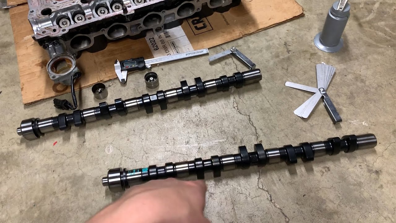 VOLVO BIG 280 CAMS & Look at FULLY PORTED Cylinder Head