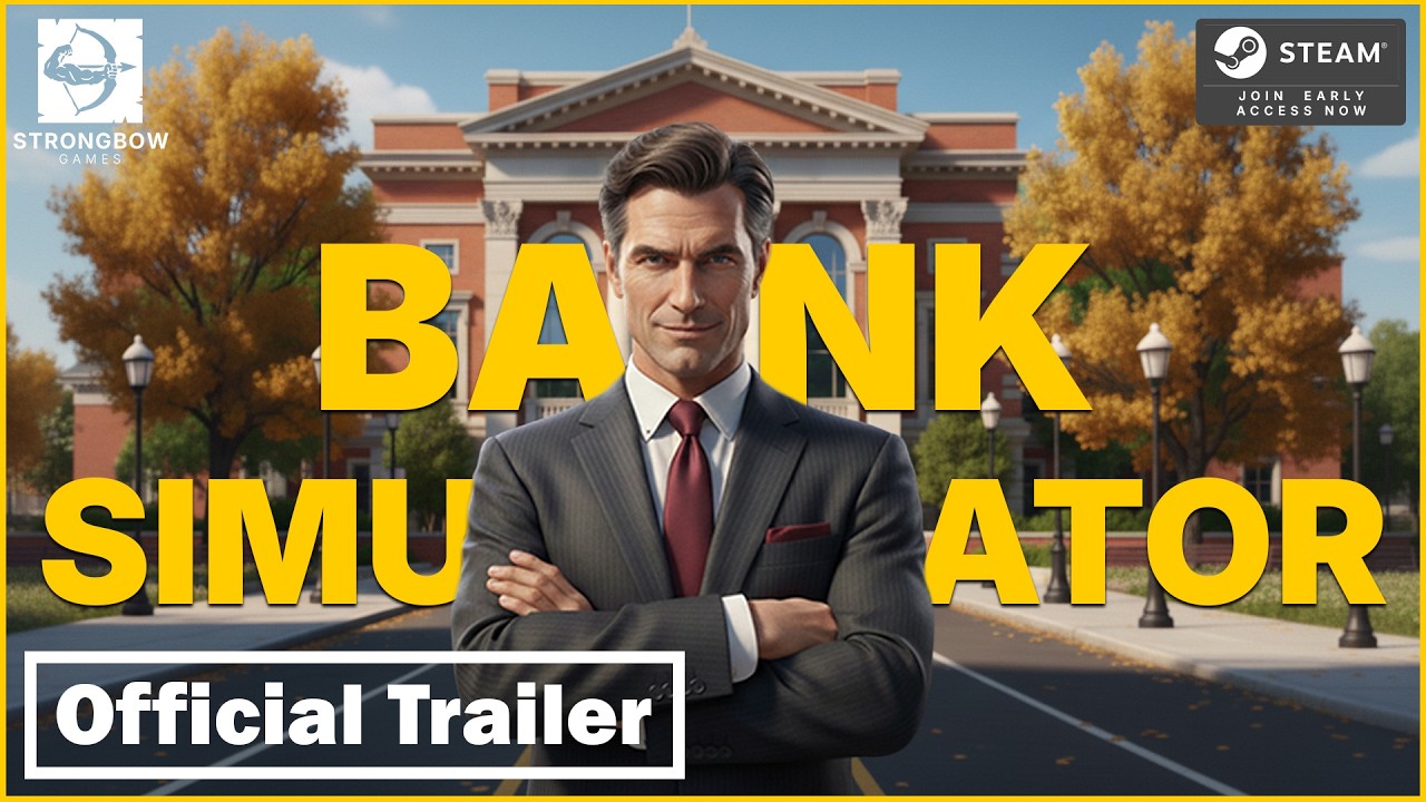 Bank Simulator &mdash; Official Teaser Trailer | Build Your Banking Empire