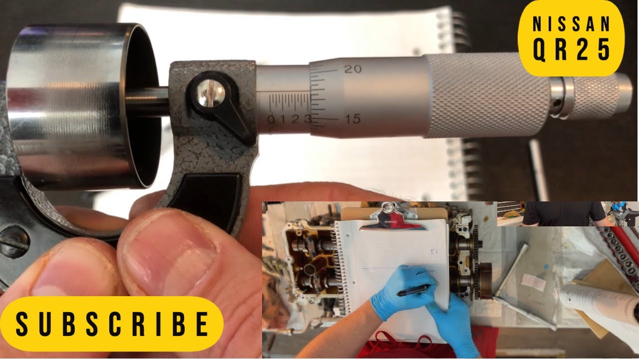 Texas Toolbox - Nissan Altima QR25 Valve Lash Clearance