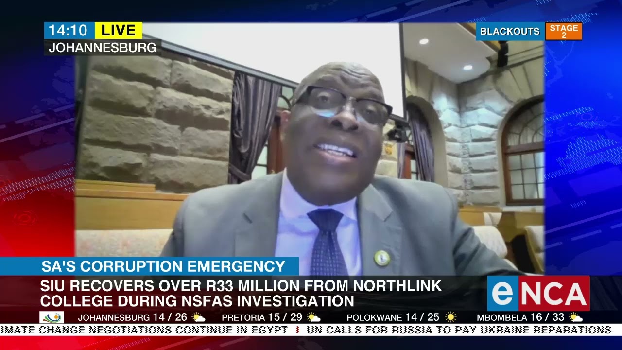 SIU recovers over R33 million from Northlink college during NSFAS investigations