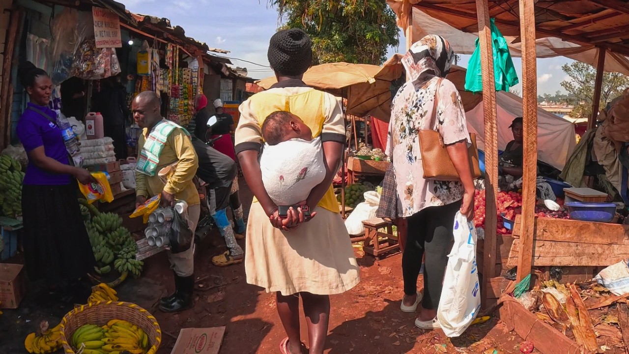 Humble Walk Through My Urban Village Area Walk in Africa🌍🇺🇬UGANDA