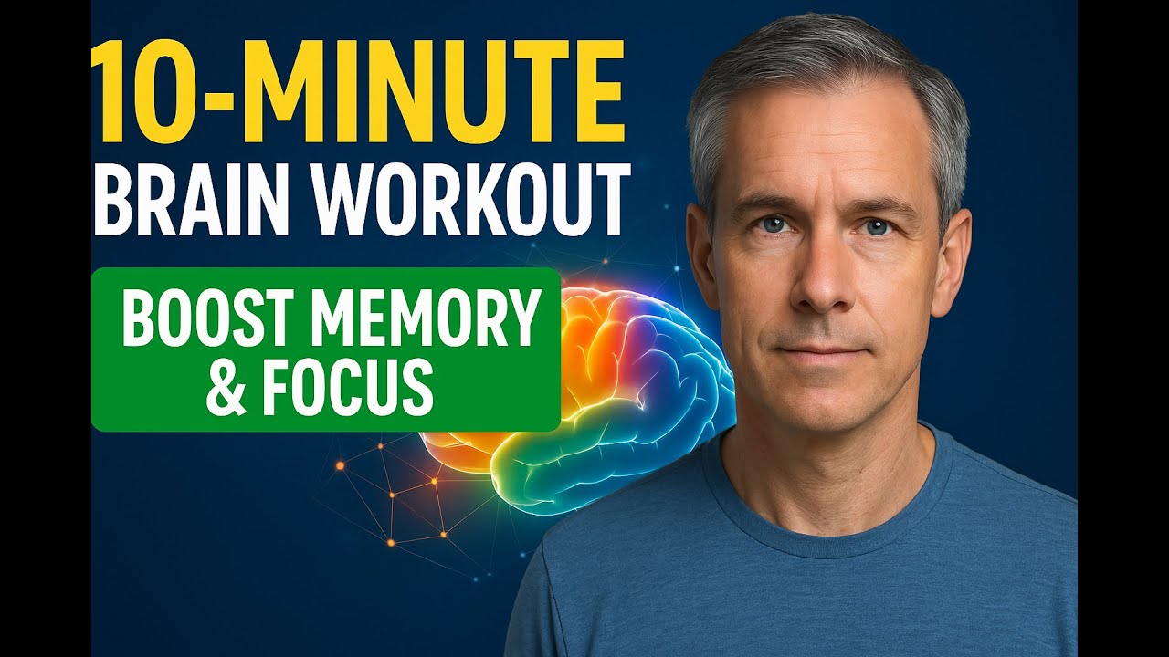 10-Minute Daily Brain Workout to Boost Memory & Focus | Backed by Neuroscience