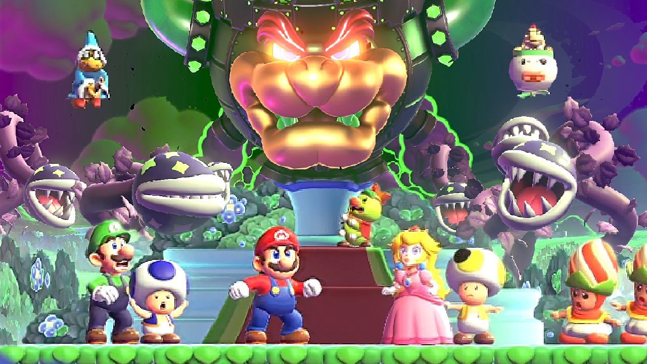 Super Mario Bros. Wonder - 100% Walkthrough Part 1: Intro & Pipe Rock Plateau