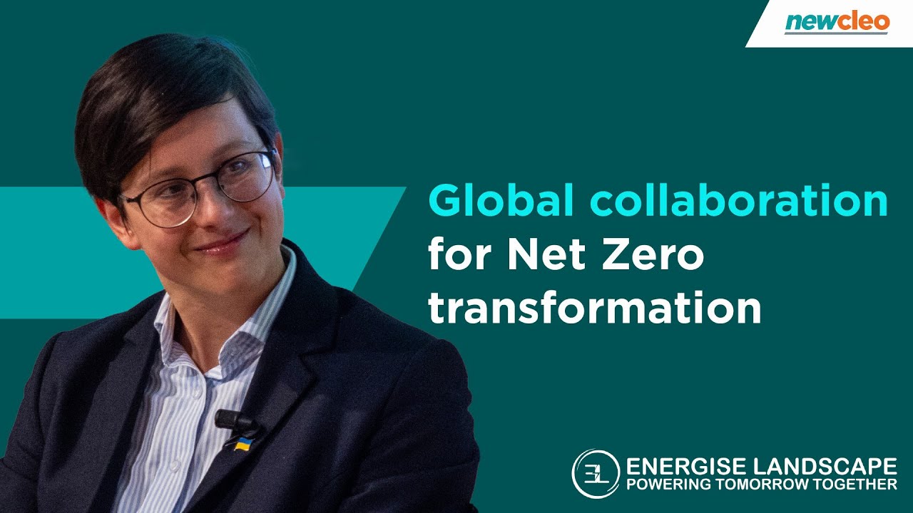 Global collaboration for Net Zero Transformation | Maria Kolodnytska at Energise Landscape UK 2024