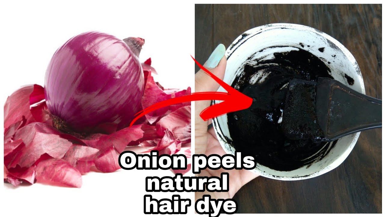 अगर आप प्याज के छिलके फेंक देते हैं तो उससे एक बार बनाए यह hair dye || natural black hair dye